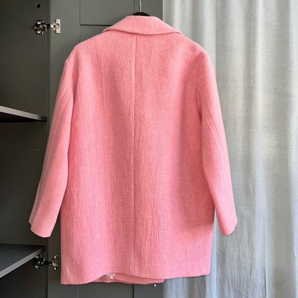 OVERSIZED DOUBLE-BREASTED COAT - Picture 13 of 16